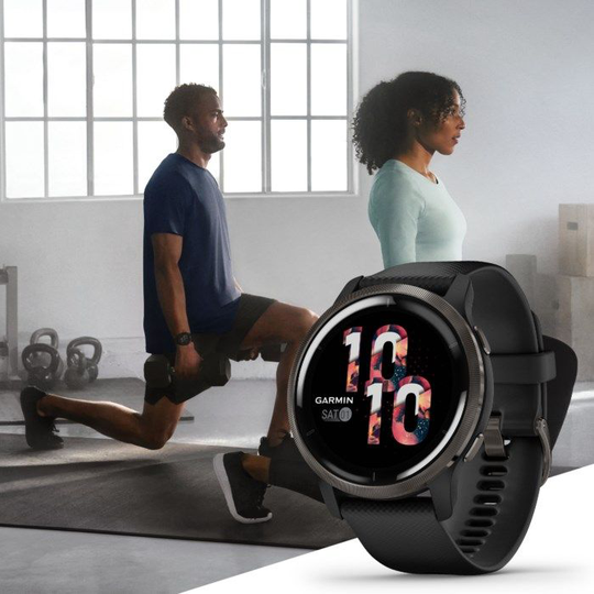 Garmin Venu 2 Smartwatch Svart