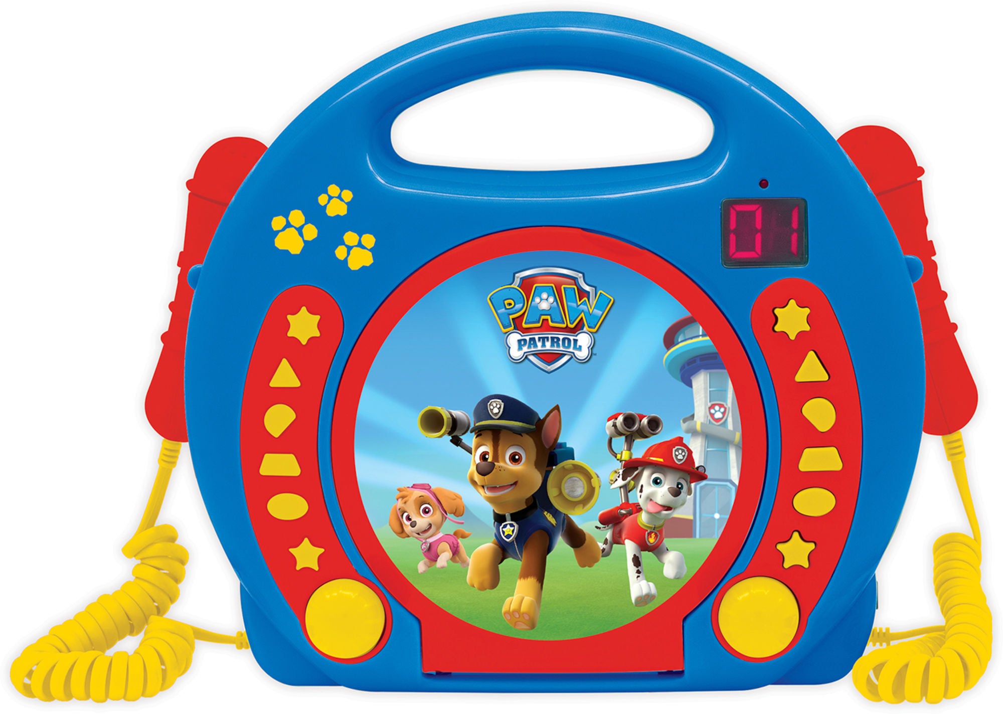Paw Patrol CD-spiller med Mikrofon